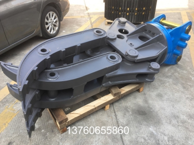 120挖機抓(zhua)鋼(gang)機